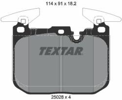 TEXTAR fékbetétkészlet, tárcsafék TEXTAR 2502801 (2502801)
