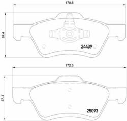 BREMBO Bre-p24159 (p 24 159)