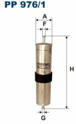 FILTRON Üzemanyagszűrő FILTRON PP 976/1 (PP 976/1)