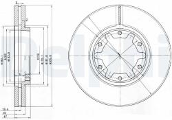 DELPHI Tarcza Ham. Przod - centralcar - 16 290 Ft
