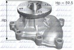 DOLZ Vízszivattyú, motorhűtés DOLZ K105 (K105)