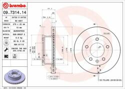 BREMBO Bre-09.7314. 14 (09.7314.14)