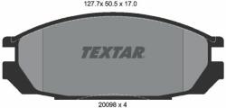 TEXTAR fékbetétkészlet, tárcsafék TEXTAR 2009801