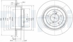 DELPHI Tarcza Ham. Subaru Forester 01- Tyl (bg2826)