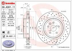 BREMBO Bre-09. A301.11 (09.a301.11)
