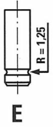 FRECCIA Kipufogószelep FRECCIA R6594/RNT