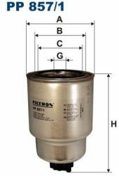 FILTRON Üzemanyagszűrő FILTRON PP 857/1 (PP 857/1)