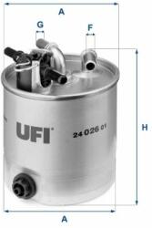 UFI Üzemanyagszűrő UFI 24.026. 01 (24.026.01)