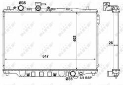 NRF hűtő, motorhűtés NRF 506518 (506518)