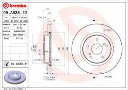 BREMBO Bre-09. A538.11 (09.a538.11)