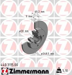 ZIMMERMANN Zim-440.3115. 00