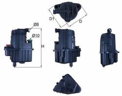 MAHLE Filtr Paliwa Renault - centralcar - 18 655 Ft