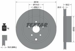 TEXTAR féktárcsa TEXTAR 92243703 (92243703)