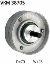 SKF Szíjtárcsa/vezetőgörgő, hosszbordás szíj SKF VKM 38705 (VKM 38705)