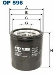 FILTRON olajszűrő FILTRON OP 596 (OP 596)