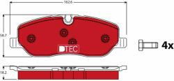 TRW fékbetétkészlet, tárcsafék TRW GDB1631DTE (GDB1631DTE)