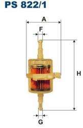 FILTRON Üzemanyagszűrő FILTRON PS 822/1 (PS 822/1)