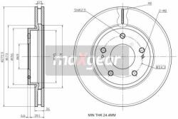 MAXGEAR féktárcsa MAXGEAR 19-2388 (19-2388)