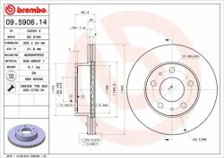 BREMBO Bre-09.5906. 14