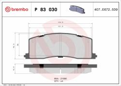 BREMBO BRE-P83030
