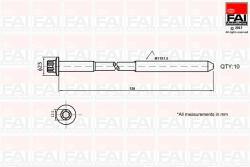 FAI AutoParts hengerfejcsavar-készlet FAI AutoParts B1139