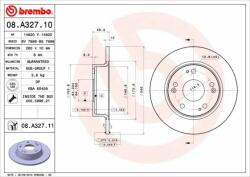 BREMBO Bre-08. A327.11 (08.a327.11)