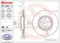 BREMBO Bre-09. D062.11 (09.d062.11)
