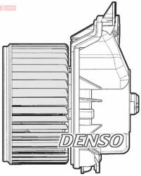 DENSO Utastér-ventilátor DENSO DEA20012