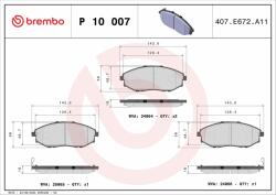 BREMBO BRE-P10007