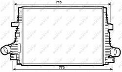 NRF töltőlevegő-hűtő NRF 30284 (30284)