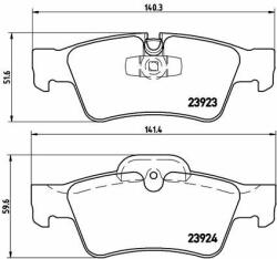 BREMBO Bre-p50064 (p 50 064)