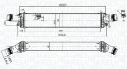 Magneti Marelli töltőlevegő-hűtő MAGNETI MARELLI 351319204430 (351319204430)