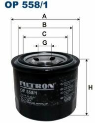 FILTRON olajszűrő FILTRON OP 558/1