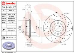BREMBO Bre-09.9145. 1x (09.9145.1x)