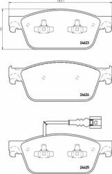 BREMBO Bre-p85141 (p 85 141)