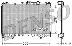 DENSO hűtő, motorhűtés DENSO DRM45002
