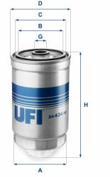 UFI Üzemanyagszűrő UFI 24.434. 00
