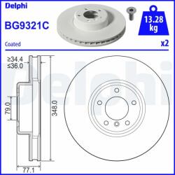 DELPHI Tarcza Ham. Przod (bg9321c)
