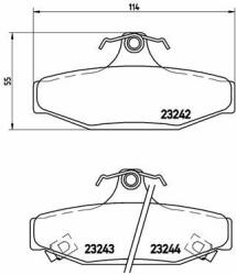 BREMBO Bre-p15004 (p 15 004)
