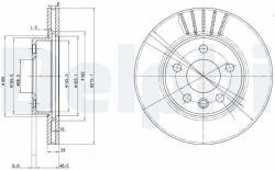 DELPHI Tarcza Ham. Vw Transporter (bg3417)