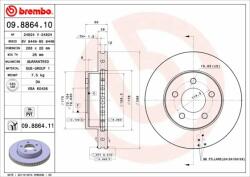 BREMBO Bre-09.8864. 11 (09.8864.11)