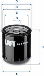 UFI olajszűrő UFI 23.133. 00