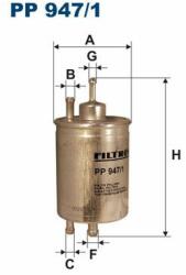 FILTRON Üzemanyagszűrő FILTRON PP 947/1 (PP 947/1)