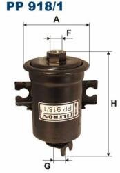 FILTRON Üzemanyagszűrő FILTRON PP 918/1 (PP 918/1)