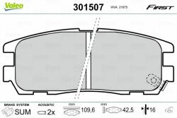VALEO fékbetétkészlet, tárcsafék VALEO 301507 (301507)