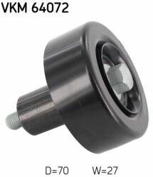 SKF Szíjtárcsa/vezetőgörgő, hosszbordás szíj SKF VKM 64072 (VKM 64072)