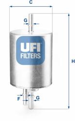 UFI Üzemanyagszűrő UFI 31.830. 00
