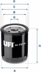 UFI olajszűrő UFI 23.131. 02