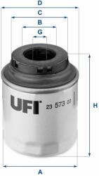 UFI olajszűrő UFI 23.573. 00