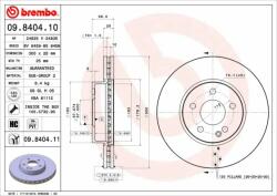 BREMBO Bre-09.8404. 11 (09.8404.11)